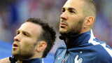 Karim Benzema y Mathieu Valbuena