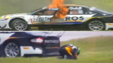 Giallombardo - Incendio en Top Race V6