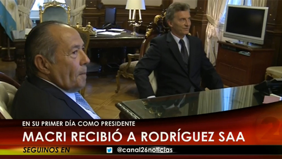 Macri y Rodríguez Saá