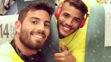 Mateo Musacchio y Jonathan Dos Santos