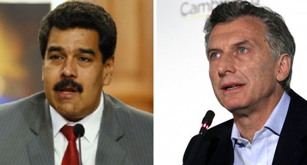Macri y Maduro