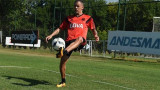 DAlessandro entrenando en River