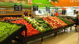 Verduras en supermercado