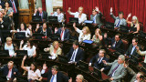 Sesión en el Senado (NA)