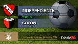 Torneo de Primera División 2016 - Independiente vs. Colón