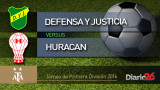 Torneo de Primera División 2016 - Defensa y Justicia vs. Huracán