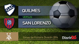 Torneo de Primera División 2016 - Quilmes vs. San Lorenzo