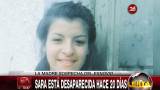 Buscan a Sara