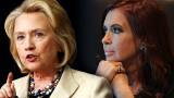 Hillary Clinton y Cristina Kirchner