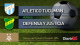 Torneo de Primera División 2016 - Atlético Tucumán vs. Defensa y Justicia