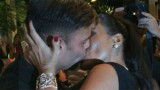 Beso a Ricky Martin