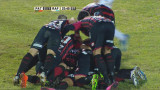 Festejo de Patronato ante Rafaela