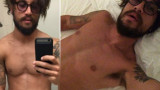 Daniel Osvaldo desnudo