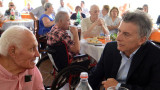Macri junto a jubilados