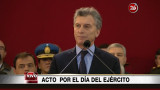 Macri - Acto por el Día del Ejército - Canal 26