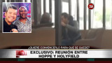 Reunión entre Hoppe y Holyfield - Showmatch