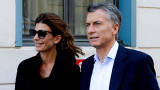 Macri y su esposa (DYN)