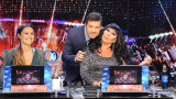 Tinelli con el jurado del Bailando 2016