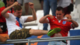 Incidente entre hinchas rusos e ingleses