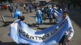 Hinchas argentinos en Copa América (Reuters)