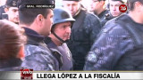 López llegó a la fiscalía
