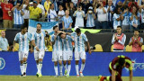 Festejo de Argentina