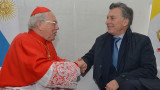 Macri y enviado papal