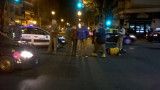 Choque de taxis en Boedo (Twitter)