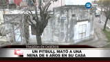 Pitbull mató a un nene en Caseros - Canal 26
