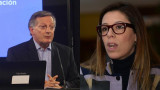 Juan José Aranguren y Laura Alonso