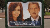 Afiche de Crsitina y Cobos