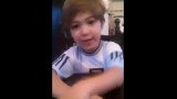 Nene le habla a Messi en video