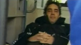 Matías Alé en ambulancia
