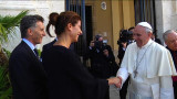 Papa Francisco y Mauricio Macri