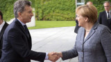 Macri y Merkel 