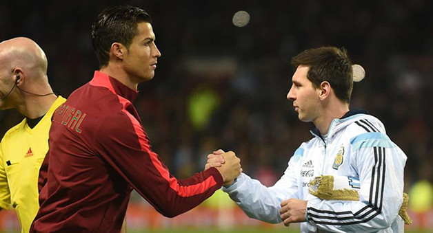 Cristiano Ronaldo y Lionel Messi