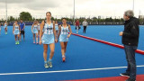 Aníbal Fernández y Las Leonas