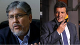 Chino Navarro y Sergio Massa