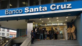 Operativo en Banco de Santa Cruz