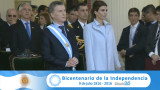 Bicentenario - Macri en Tedeum 