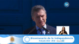 Bicentenario - Macri en Casa de Tucumán 