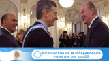 Bicentenario – Macri y el Rey Juan Carlos de España (NA)