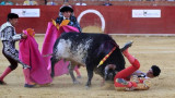 Torero muerto en festival