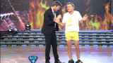 Tinelli parodia a Macri