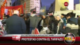 Protesta contra el tarifazo - Canal 26