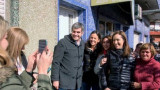 Ministros de Macri en el timbreo (Twitter)