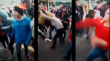 Pelea de bandas en Adrogué