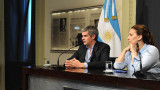 Marcos Peña y Gabriela Michetti