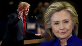 Trump frente a Clinton