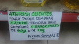 Venta de aceite condicionada